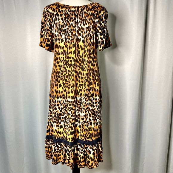 Phases Vintage House Dress Animal Print Size Small - Picture 6 of 11